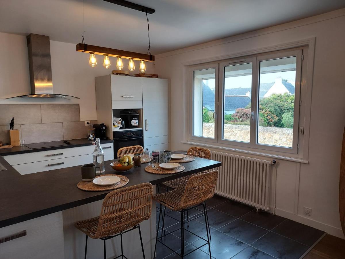 Maison Au Coeur Du Bourg, Plages A Pied Plougasnou Exteriér fotografie
