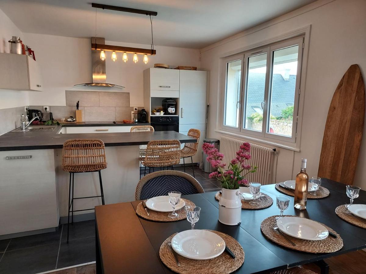 Maison Au Coeur Du Bourg, Plages A Pied Plougasnou Exteriér fotografie