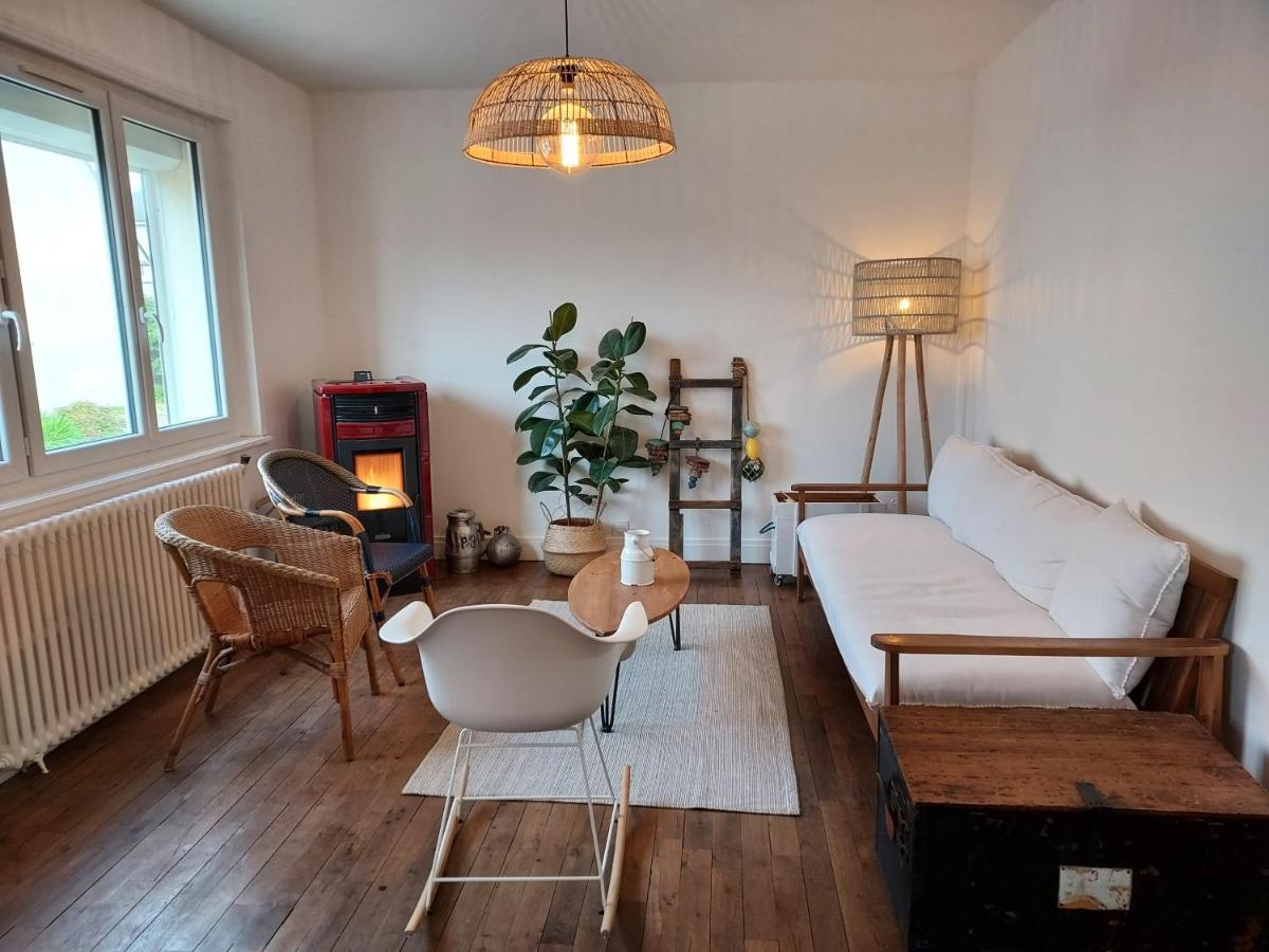 Maison Au Coeur Du Bourg, Plages A Pied Plougasnou Exteriér fotografie
